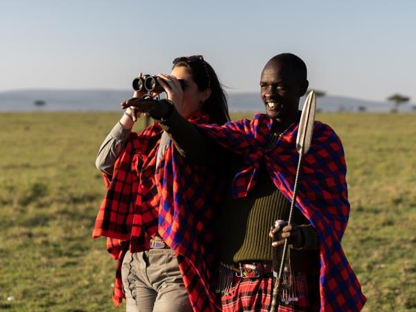 Wildebeest migration safari in Kenya