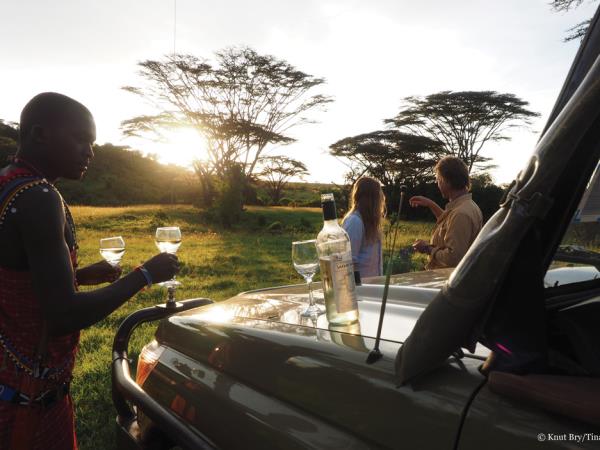 Wildebeest migration safari in Kenya
