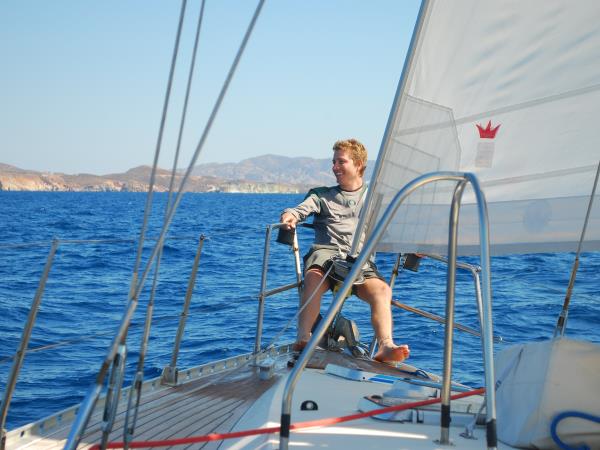 Sailing holiday in the Aegean Sea