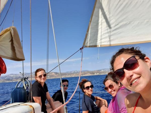 Sailing holiday in the Aegean Sea