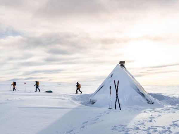 Winter ski touring in Sweden holiday