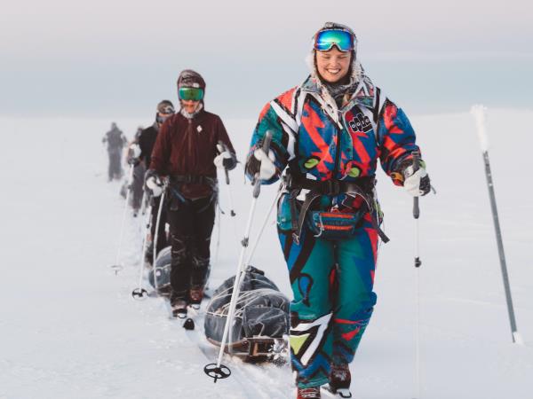 Winter ski touring in Sweden holiday