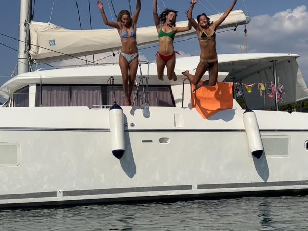 Family yacht charter sailing holiday in Greece