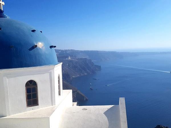 Santorini walking short break, Greece