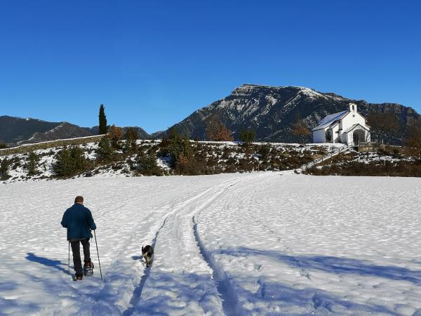 Winter walking & snow shoeing holiday in the Pyrenees