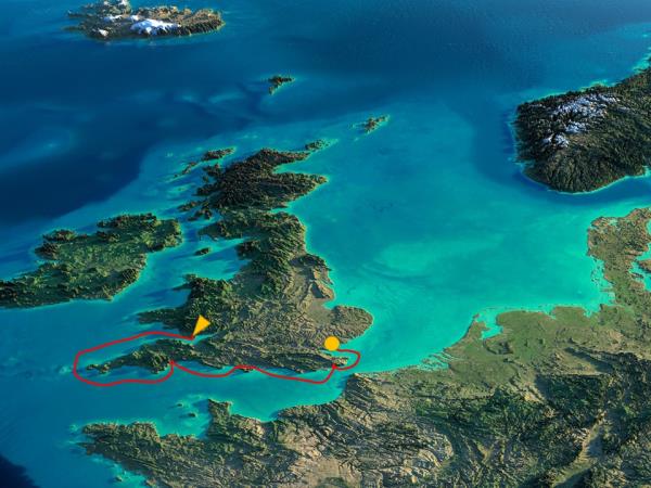 Bristol Channel to Essex sailing holiday
