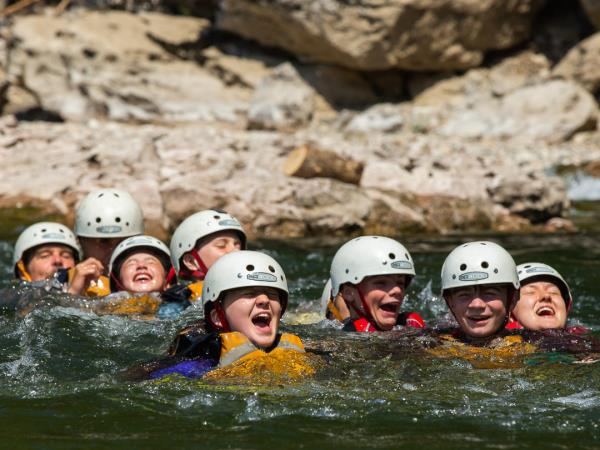 Guided kayak holiday in France