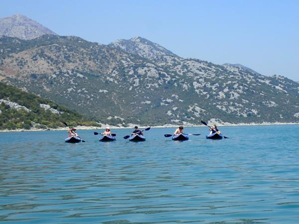 Canoeing and kayaking holiday in Montenegro, Lake Skadar