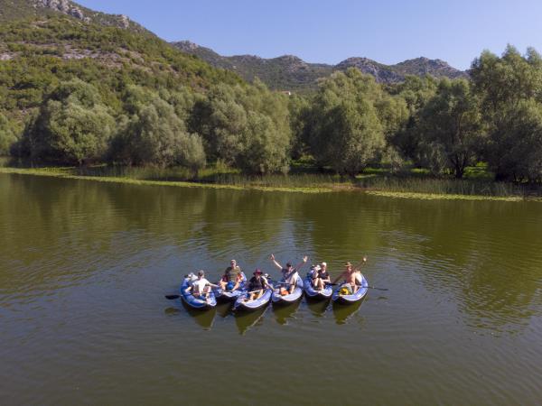 Canoeing and kayaking holiday in Montenegro, Lake Skadar