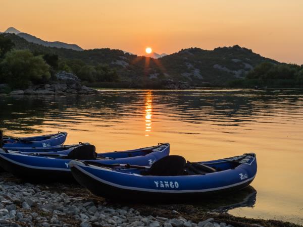 Montenegro to Albania kayak holiday