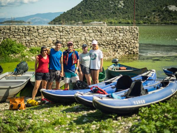 Montenegro to Albania kayak holiday