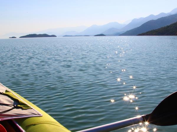 Montenegro to Albania kayak holiday