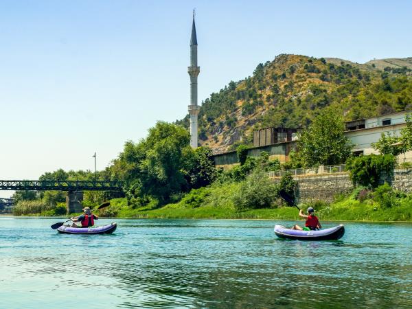 Montenegro to Albania kayak holiday