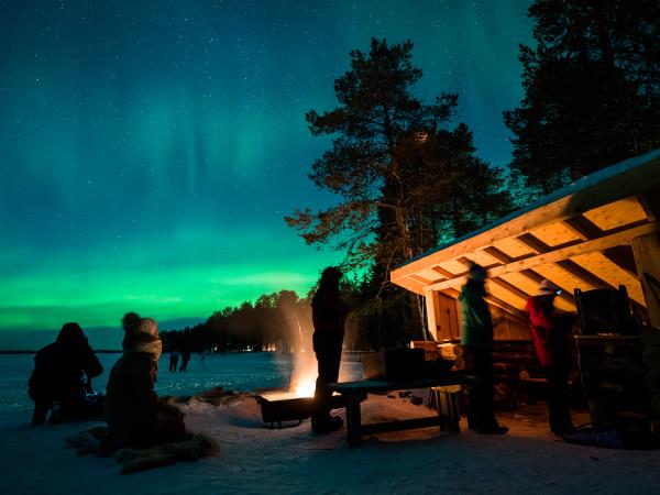 Finland Northern Lights and glamping