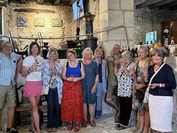 Art holiday in France, sketching & linocut