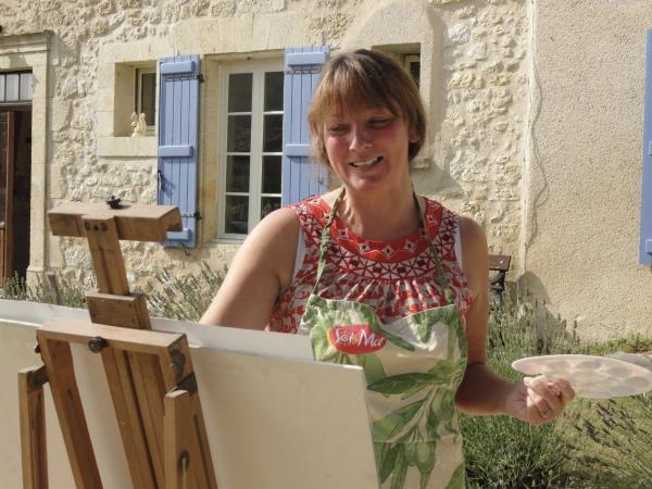 Art holiday in France, sketching & linocut