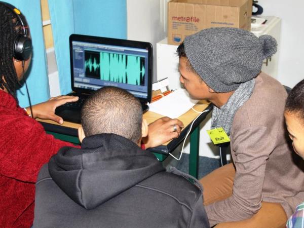 Radio and digital arts community project, South Africa
