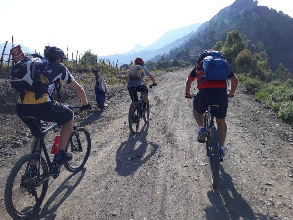 Mountain biking adventure, Ethiopia