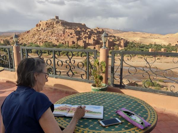 Painting holiday in Morocco