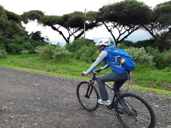 Mountain biking adventure, Ethiopia
