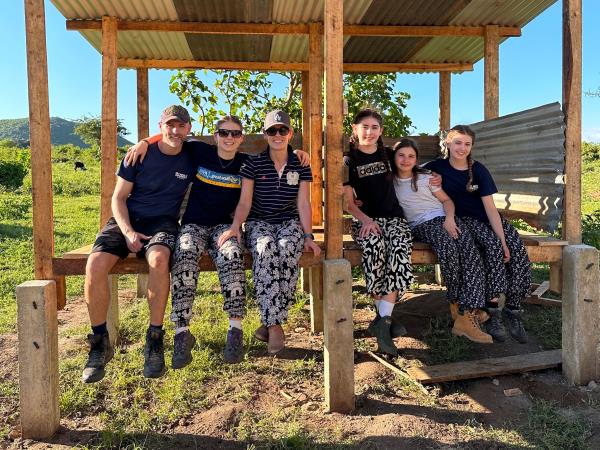 Family volunteering in Tanzania