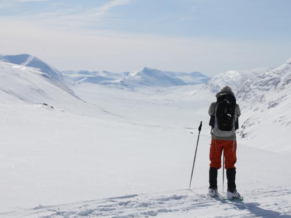 Kungsleden snowshoe expedition in Swedish Lapland