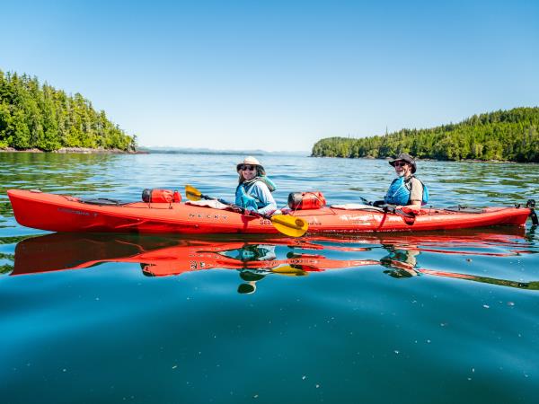 British Columbia sea kayaking holiday