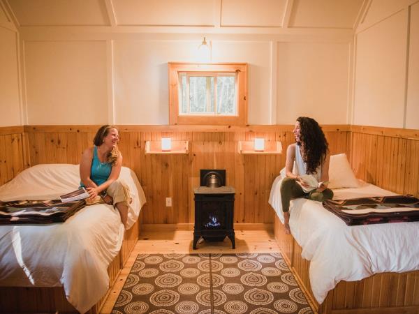 Winter retreat weekend in Algonquin Park, Canada