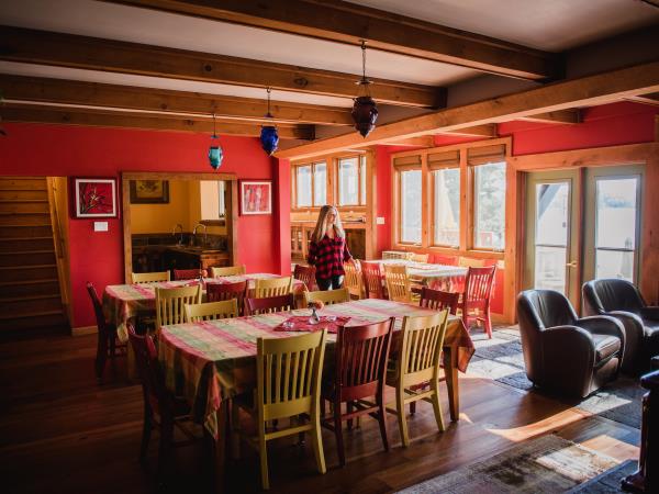 Winter retreat weekend in Algonquin Park, Canada