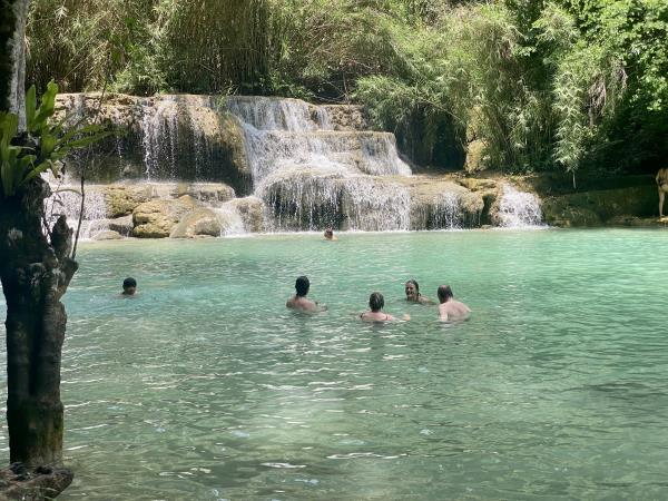 Elephant adventure holiday, Laos