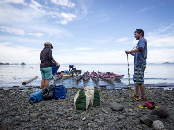 Kayaking with orcas in British Columbia, 4 days