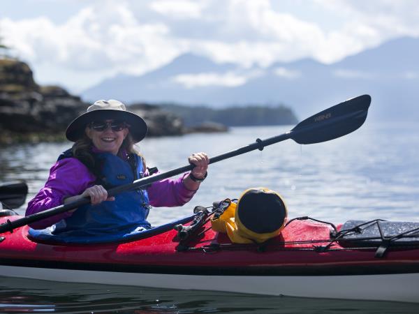 Kayaking with orcas in British Columbia, 4 days