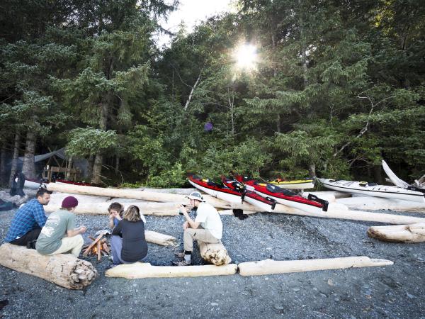 Kayaking with orcas in British Columbia, 4 days