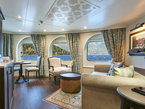 Small ship sail powered Greek Island cruise