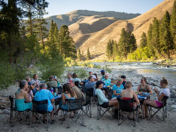 Salmon River rafting holiday in Idaho, USA