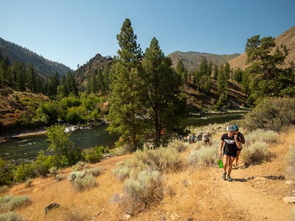 Salmon River rafting holiday in Idaho, USA