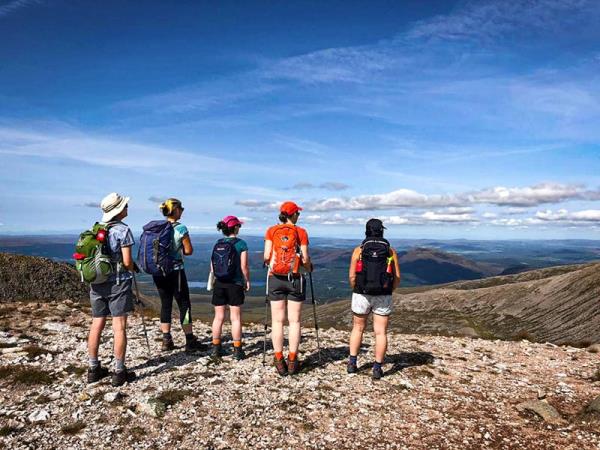 Women only retreat in the Cairngorms NP