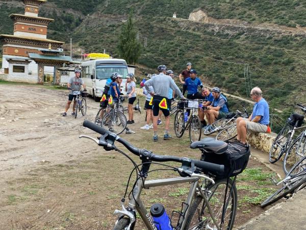 Bhutan cycling holiday