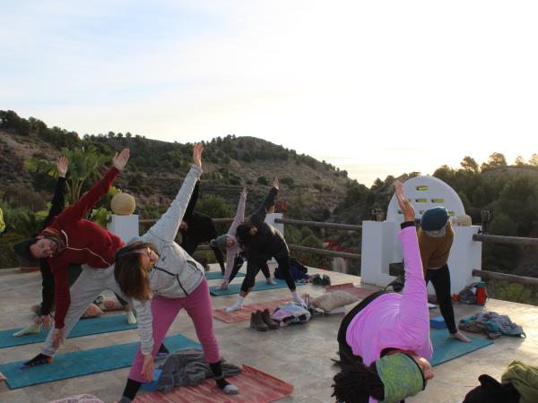Yoga retreat in Spain