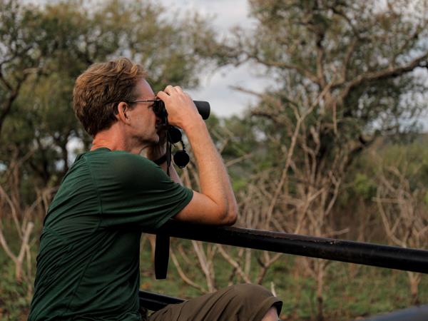 Wildlife conservation safari in South Africa