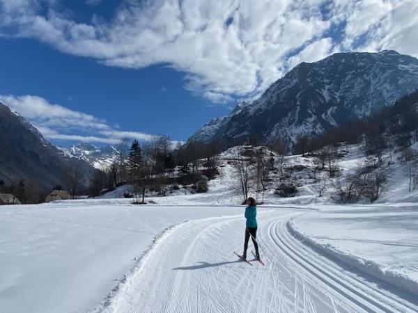Cross country skiing holiday in France