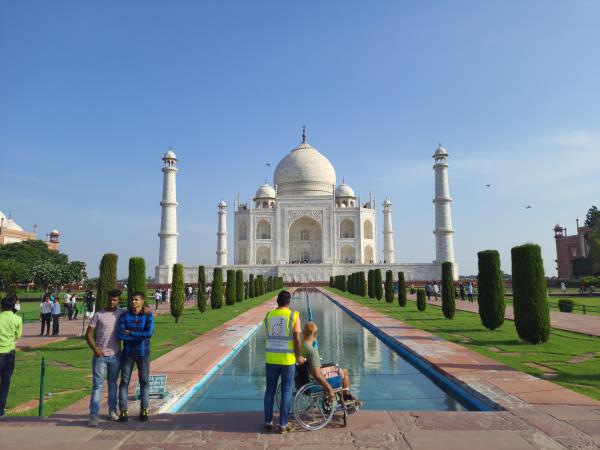 Wheelchair accessible Golden Triangle tour, India
