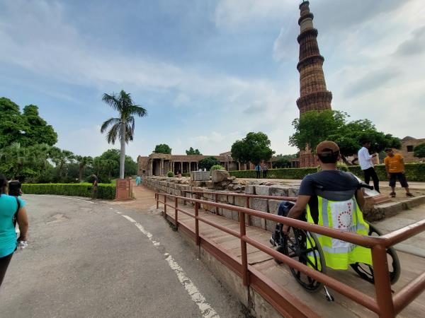 Wheelchair accessible Golden Triangle tour, India