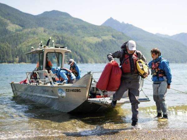 Wild sea kayaking expedition, Vancouver Island