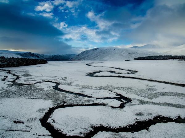 Highlands winter walking holiday in Scotland
