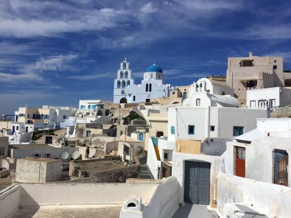 Santorini walking short break, Greece