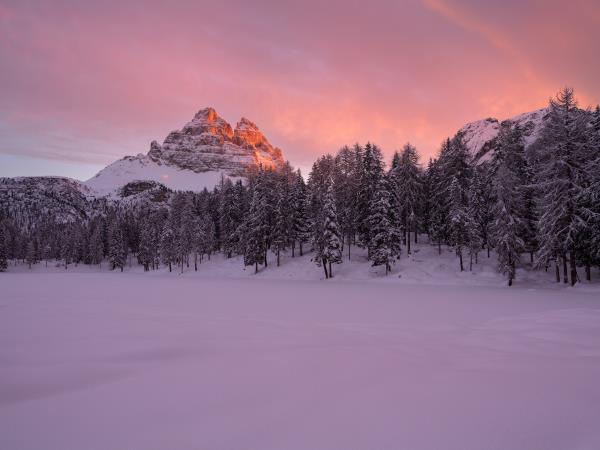 Winter in Dolomites photography holiday
