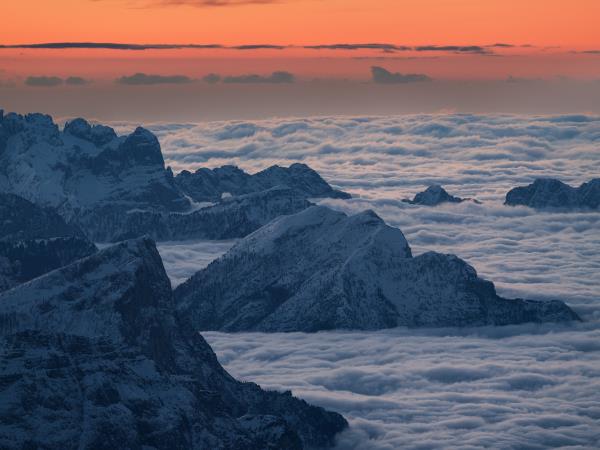 Winter in Dolomites photography holiday