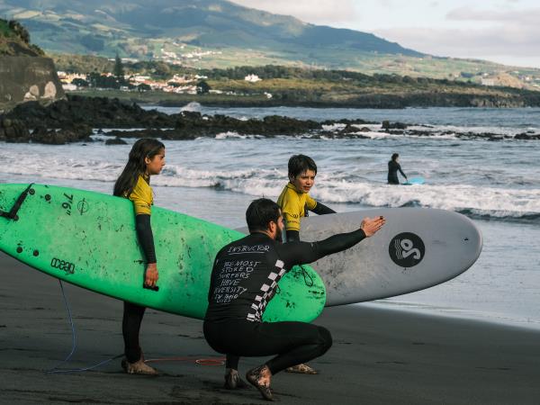 Azores surfing holiday