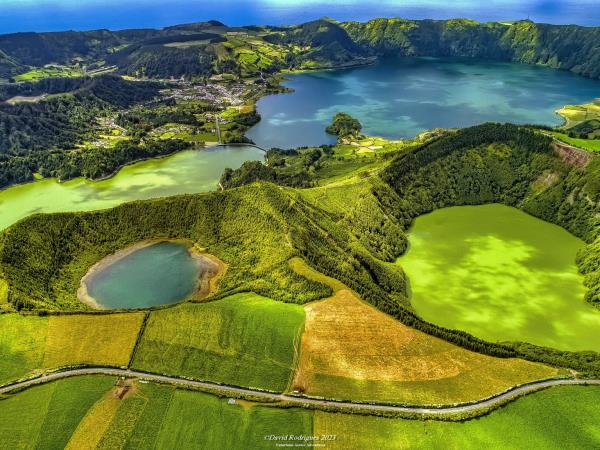 Azores family winter holiday, whale watching & walking